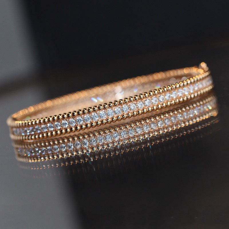 Fashion Full Rhinestone Bangle Bobo Bead - MYLUXURY LANE ENTERPRISE