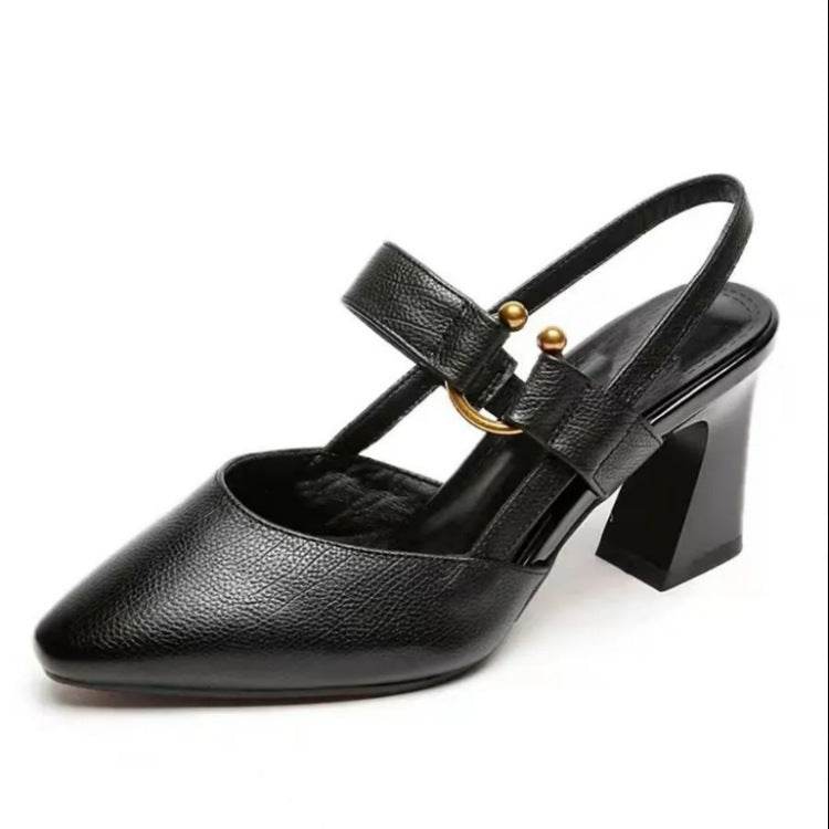 New Spring And Summer Thick High Heel Women's Shoes - MYLUXURY LANE ENTERPRISE