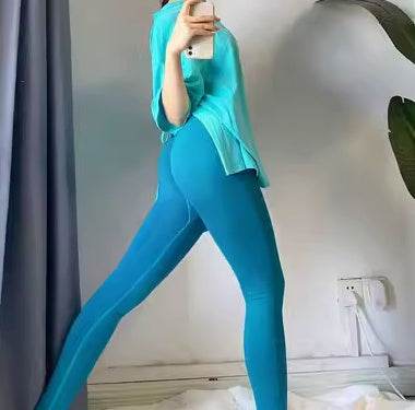High Waisted And Hip Lifting Fitness Pants For Women With High Elasticity - MYLUXURY LANE ENTERPRISE