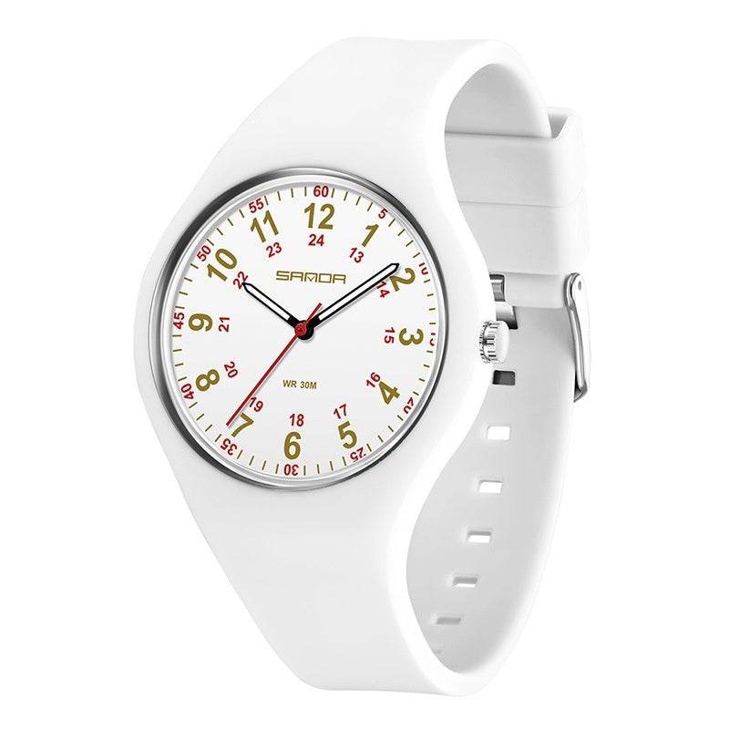 Elementary School Student Luminous Waterproof Silicone Quartz Watch - MYLUXURY LANE ENTERPRISE