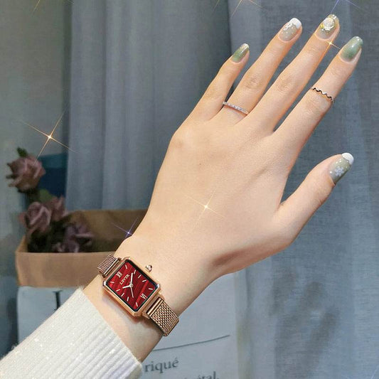 Ladies Quartz Leisure Mesh Strap Watch - MYLUXURY LANE ENTERPRISE