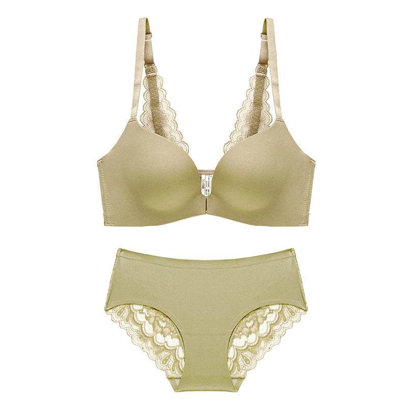 Lace-up front bra without lace - MYLUXURY LANE ENTERPRISE