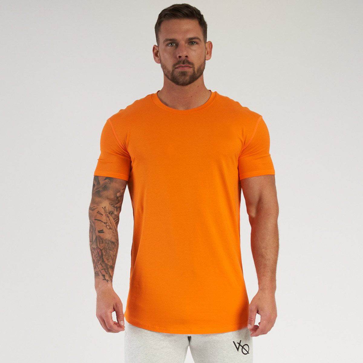 Men's Sports And Leisure Solid Color Light Board Short Sleeved - MYLUXURY LANE ENTERPRISE