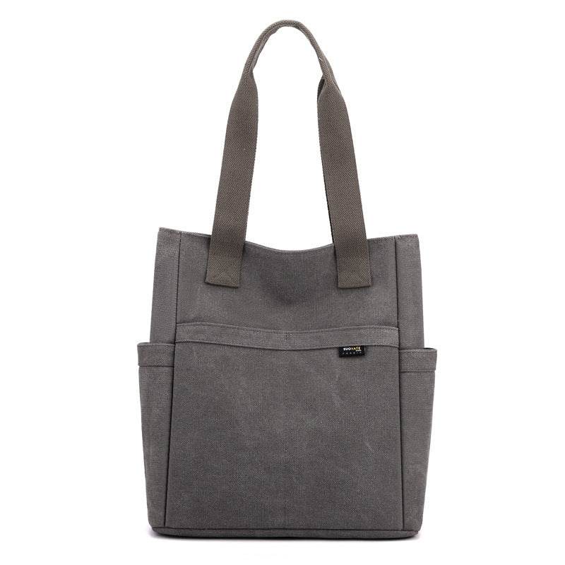 Casual Portable Summer New Shoulder Bag Canvas Bag For Women - MYLUXURY LANE ENTERPRISE