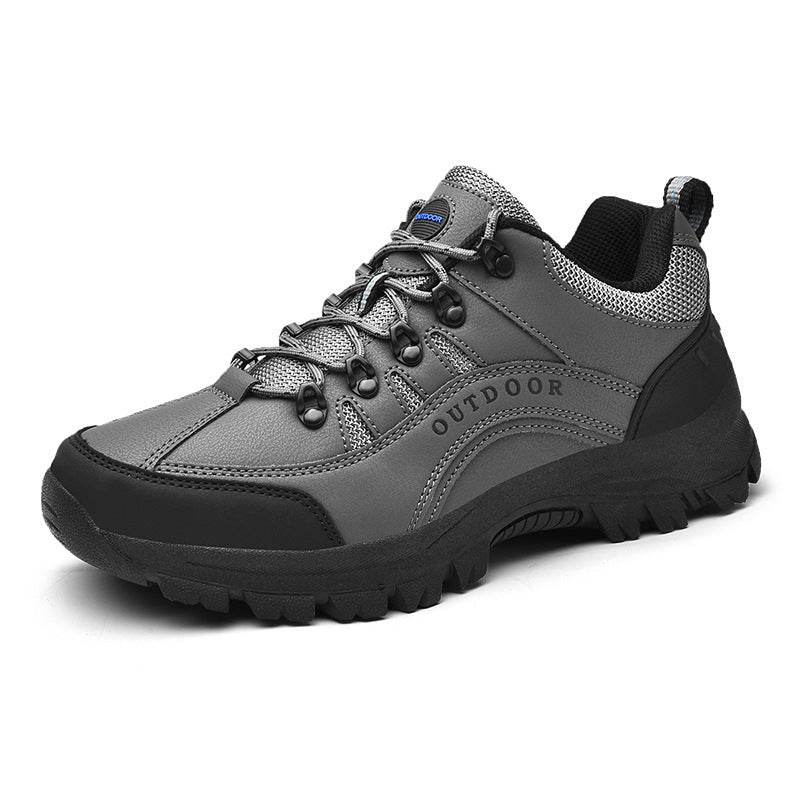 Outdoor Sports Leather Low-top Hiking Shoes - MYLUXURY LANE ENTERPRISE