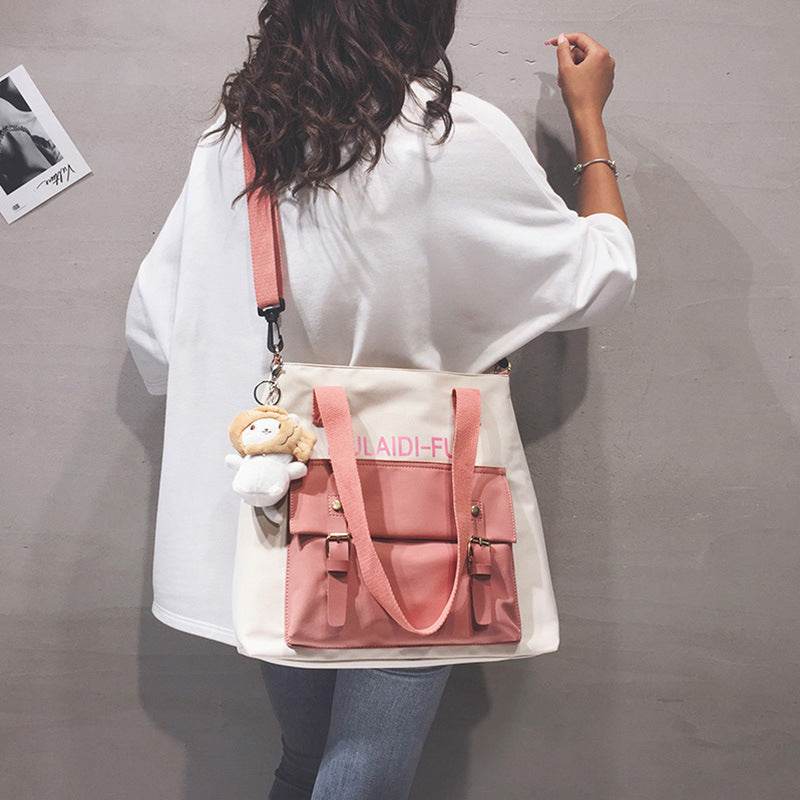 Nylon Women's Bag Crossbody Portable Student Shoulder Bag Student - MYLUXURY LANE ENTERPRISE