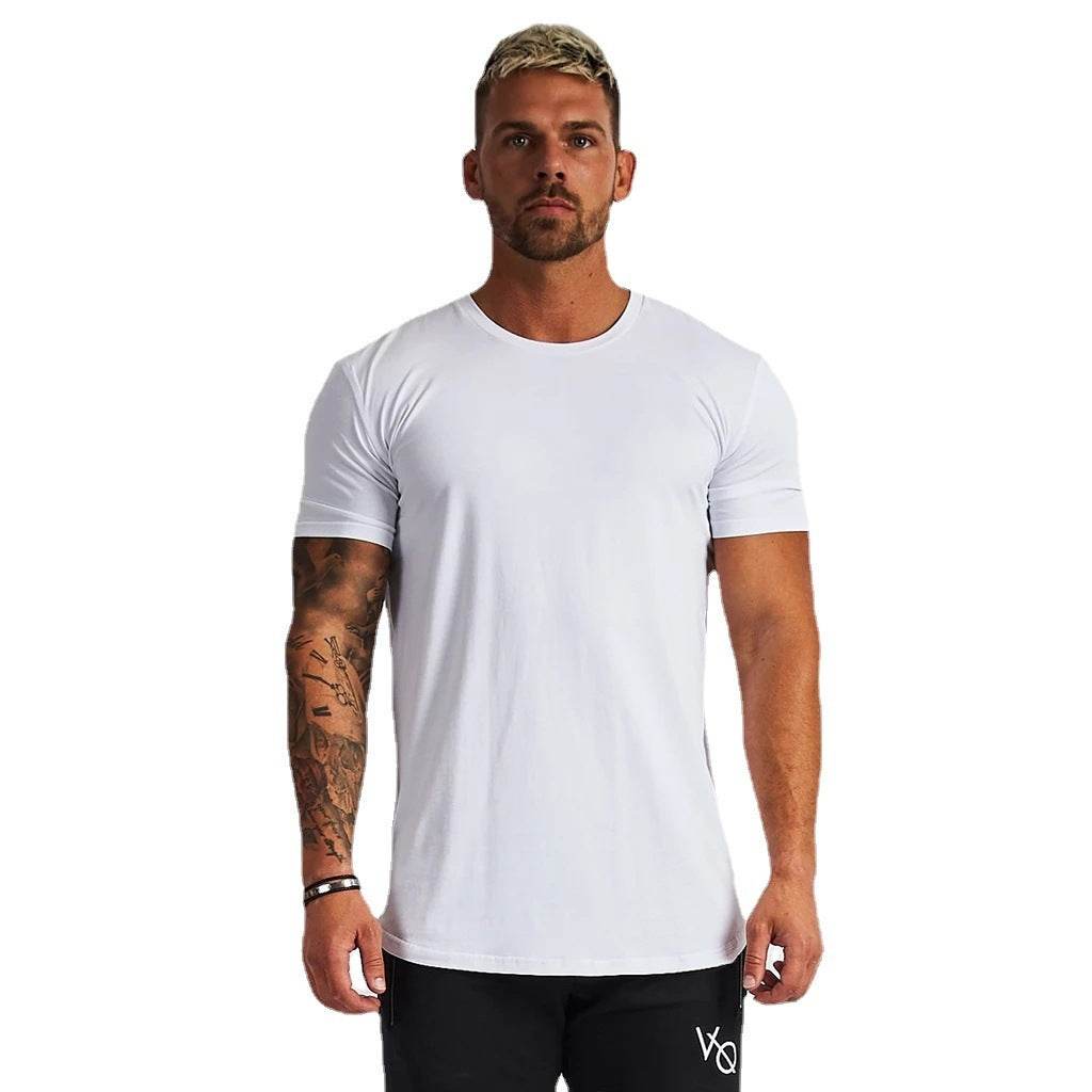 Men's Sports And Leisure Solid Color Light Board Short Sleeved - MYLUXURY LANE ENTERPRISE