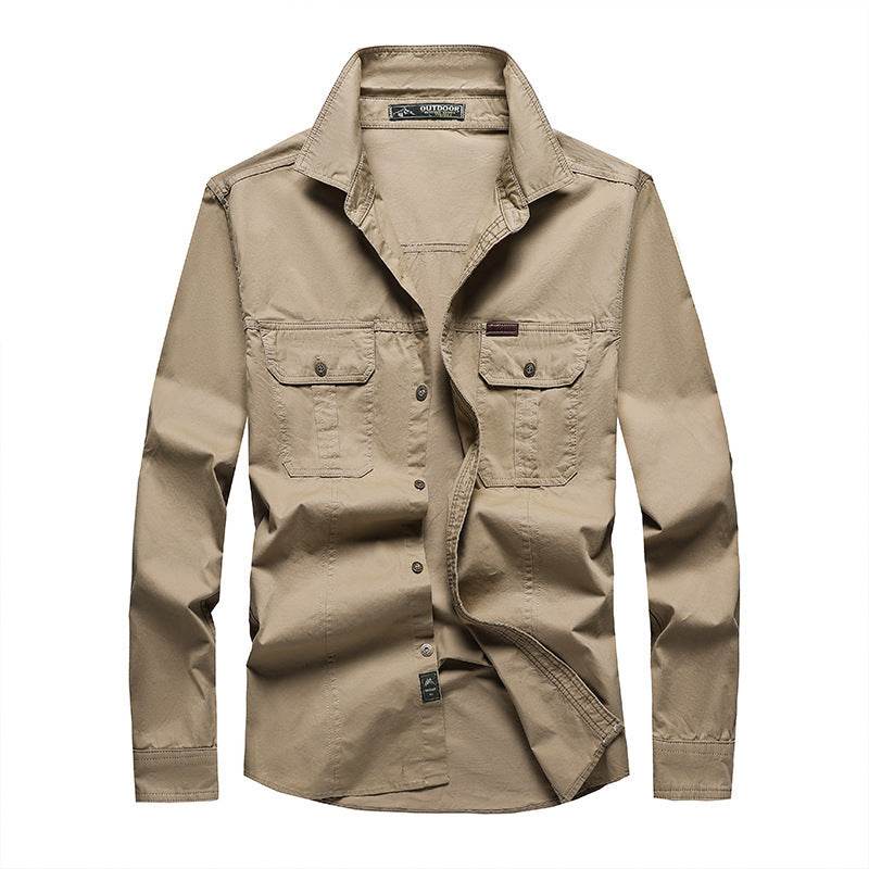 Men's Long Sleeve Shirt Casual - MYLUXURY LANE ENTERPRISE