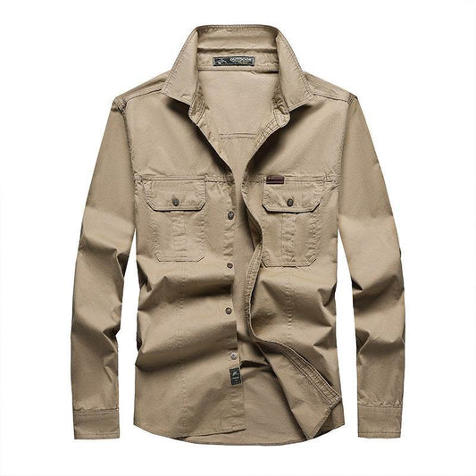 Men's Long Sleeve Shirt Casual - MYLUXURY LANE ENTERPRISE