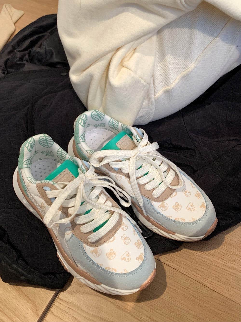 Macaron Colorway Cute Girls' Sneakers - MYLUXURY LANE ENTERPRISE