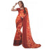 Generic Womens Georgette Digital Printed Saree (Red, 6.25 Mtr) - MYLUXURY LANE ENTERPRISE