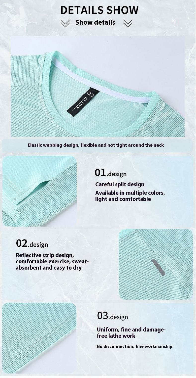 Summer Sports On Foot Reflective Stripe Sweat-absorbent Men - MYLUXURY LANE ENTERPRISE