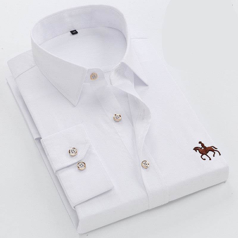 Men Fashion Long Sleeve Shirt Casual - MYLUXURY LANE ENTERPRISE