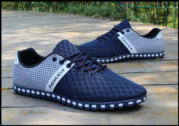 Men's Breathable Casual Shoes Mesh Sneakers - MYLUXURY LANE ENTERPRISE