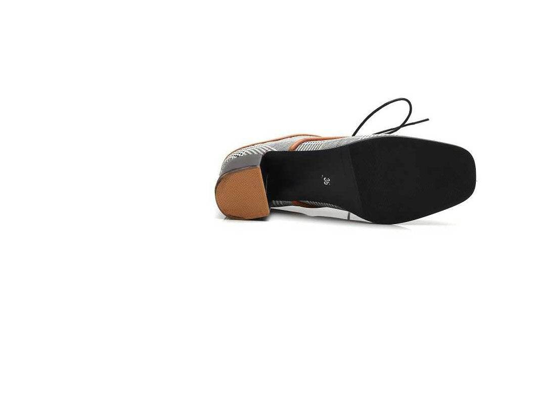 Spring new single shoes women wear lazy shoes with thick with laced cloth British wind wild women shoes - MYLUXURY LANE ENTERPRISE