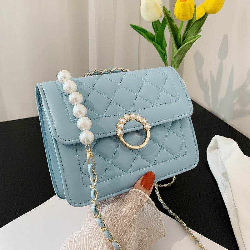 Diamond Chain Shoulder Crossbody Bag - MYLUXURY LANE ENTERPRISE