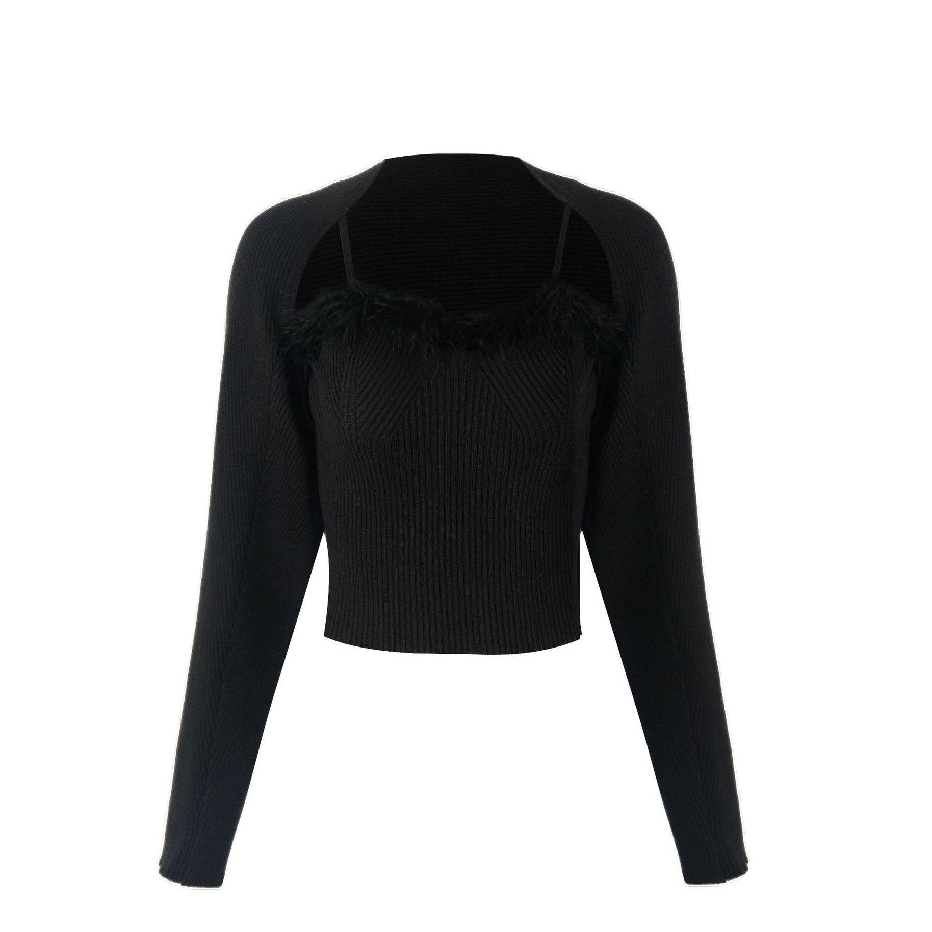 Women's American-style Hot Girl Vest Shawl Knitted Cardigan - MYLUXURY LANE ENTERPRISE