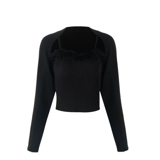 Women's American-style Hot Girl Vest Shawl Knitted Cardigan - MYLUXURY LANE ENTERPRISE