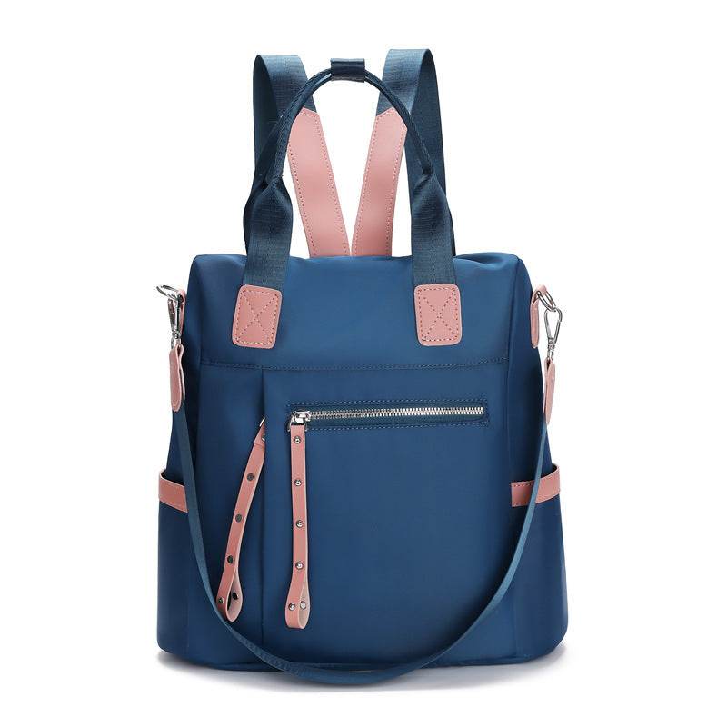 Large Capacity Backpack Oxford Cloth Waterproof Student Travel Bag - MYLUXURY LANE ENTERPRISE