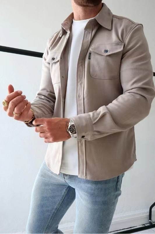Men's Youth Casual Shirt Brushed - MYLUXURY LANE ENTERPRISE