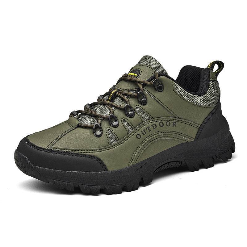 Outdoor Sports Leather Low-top Hiking Shoes - MYLUXURY LANE ENTERPRISE