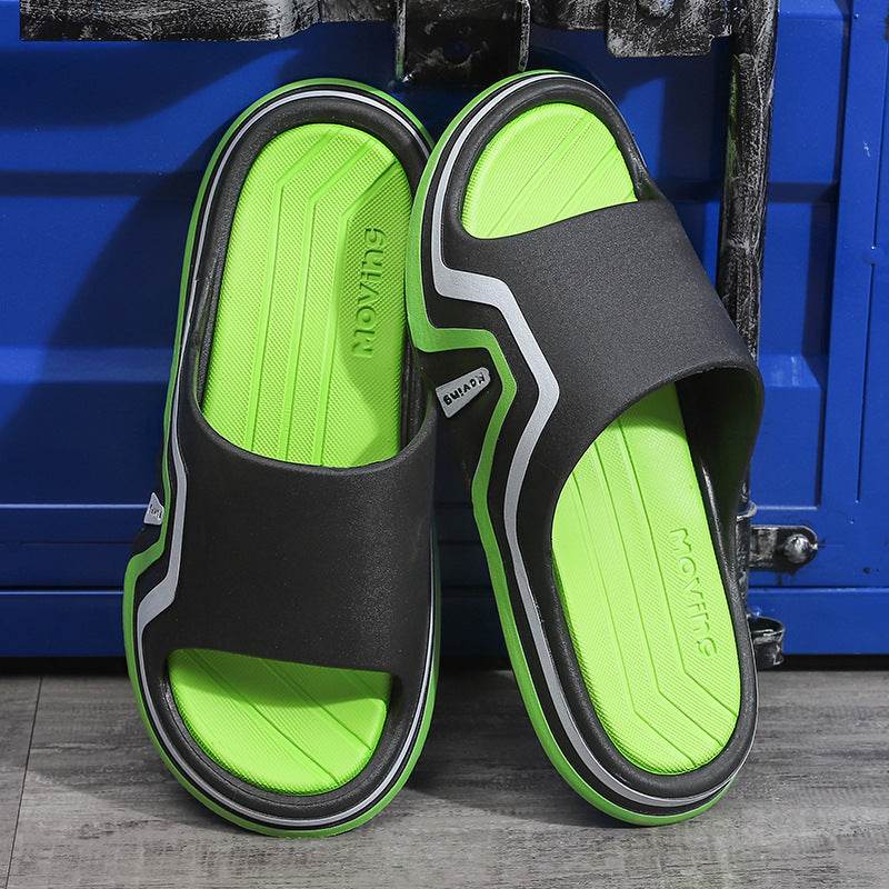 Outer Wear Home Non-slip Couple Bathroom Inside Bath Thick Bottom Sandal Mop - MYLUXURY LANE ENTERPRISE