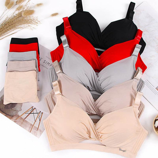 No traces and no steel ring gathered girls bra - MYLUXURY LANE ENTERPRISE
