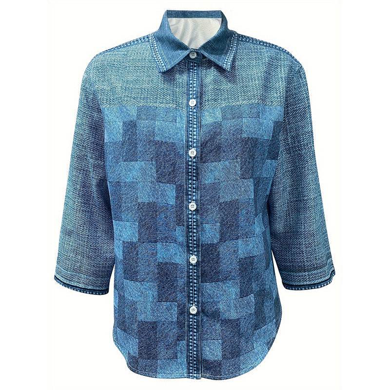 Women's Autumn Vintage Denim Jacket - MYLUXURY LANE ENTERPRISE