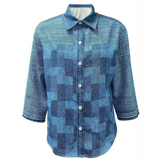 Women's Autumn Vintage Denim Jacket - MYLUXURY LANE ENTERPRISE