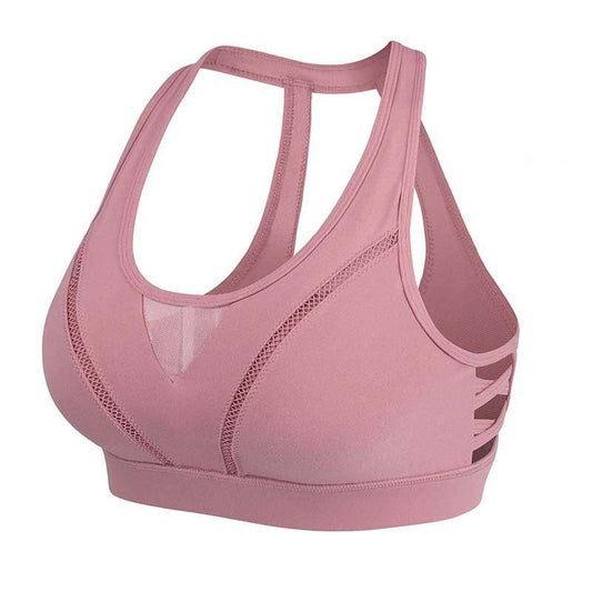 Cross gather beauty back sports bra - MYLUXURY LANE ENTERPRISE