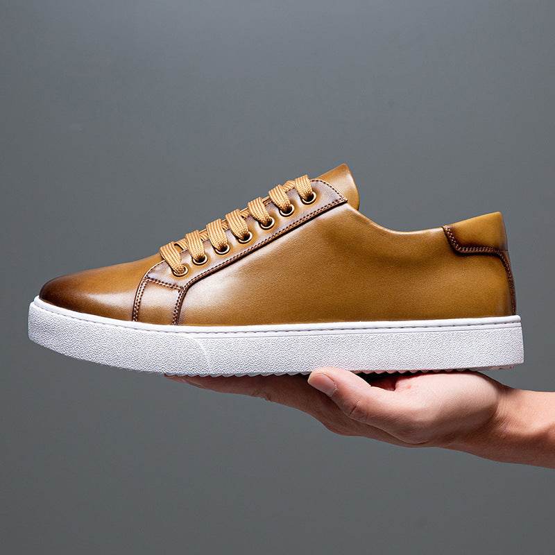 British Style Brushed Casual Shoes Soft Bottom Men - MYLUXURY LANE ENTERPRISE