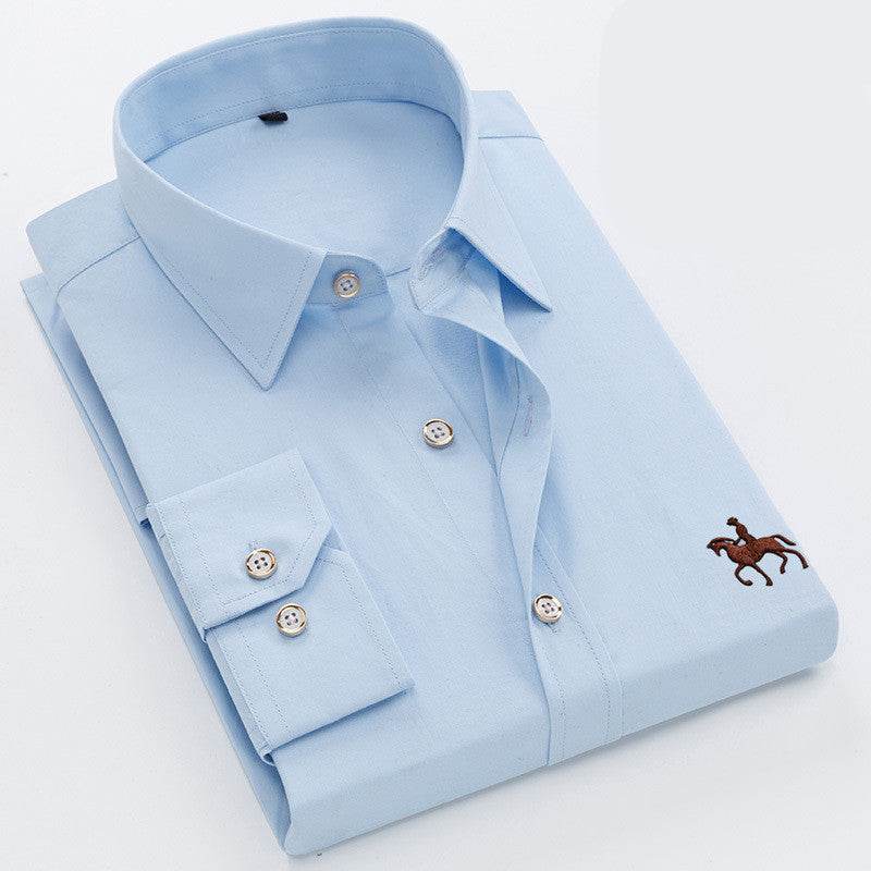 Men Fashion Long Sleeve Shirt Casual - MYLUXURY LANE ENTERPRISE