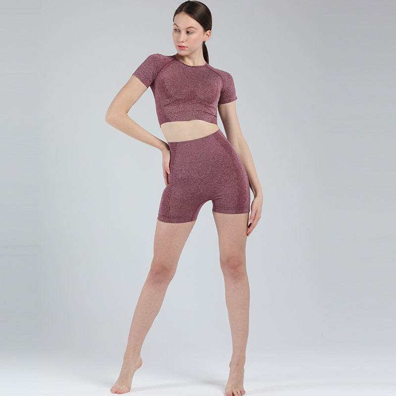 Women's Seamless Tight-fitting Fitness Yoga Suit - MYLUXURY LANE ENTERPRISE