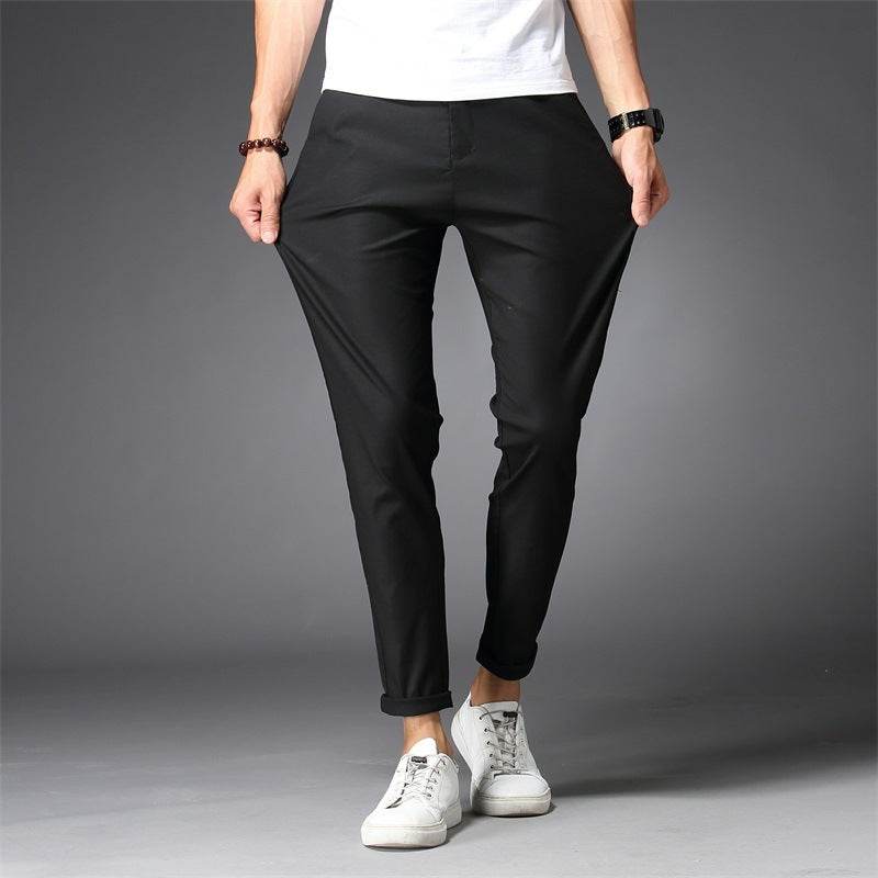 Casual pants straight slim fit - MYLUXURY LANE ENTERPRISE