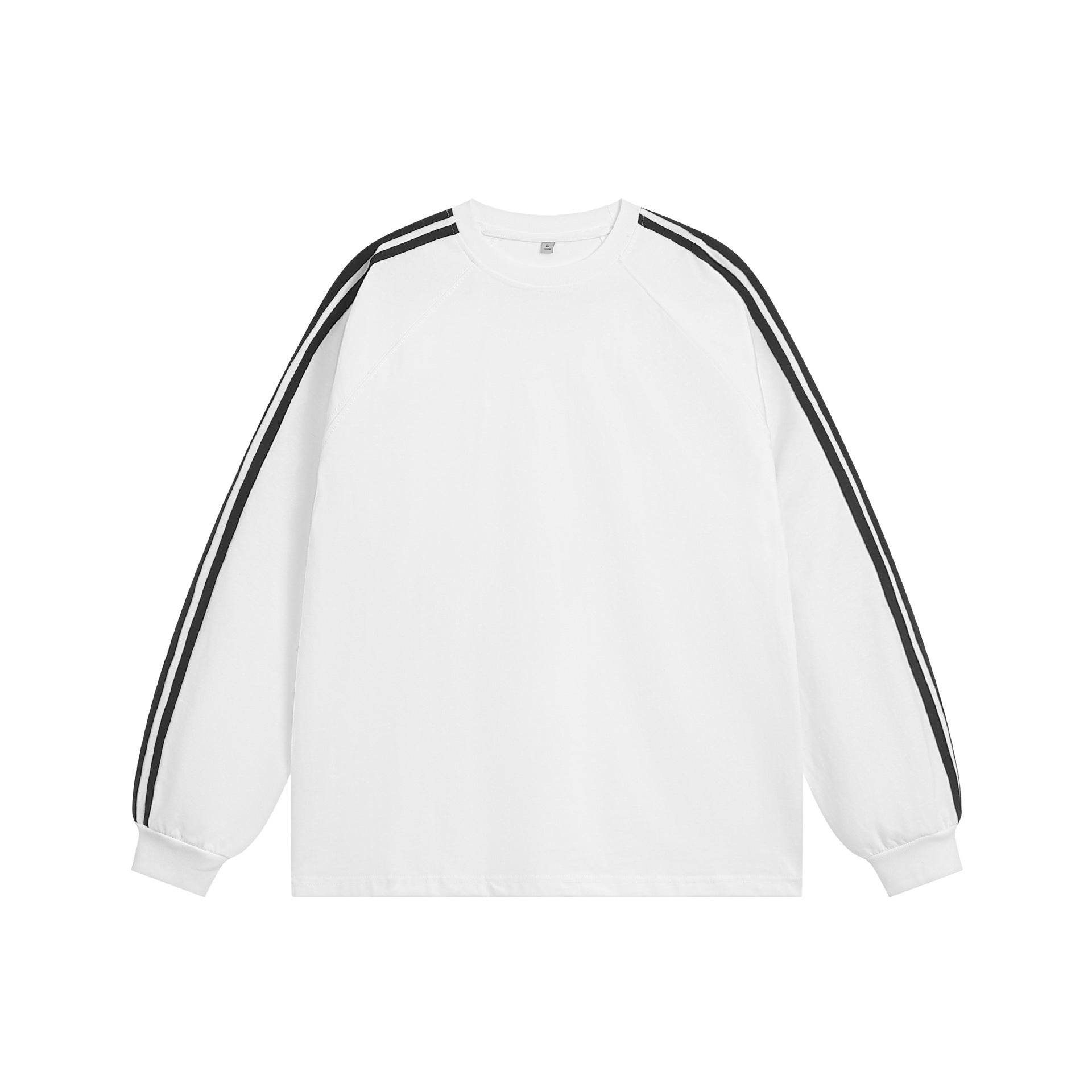 Autumn And Winter Heavy College Style Loose Long-sleeved T-shirt Top - MYLUXURY LANE ENTERPRISE