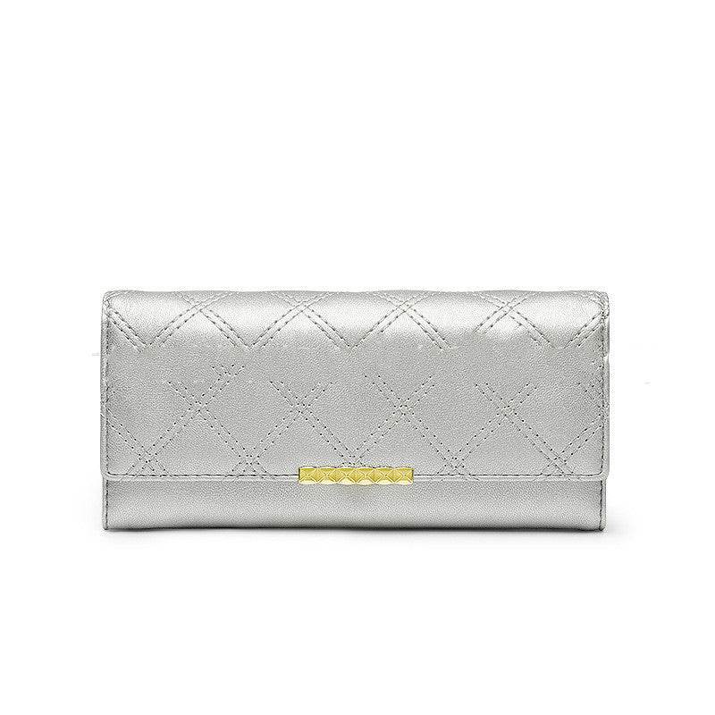 Fashion Rhombus Long Ladies Hand Wallet - MYLUXURY LANE ENTERPRISE