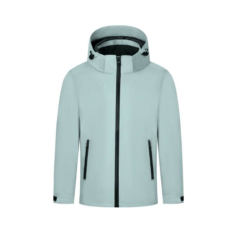 Single Layer Shell Jacket Outdoor Sports Waterproof Windproof Jacket - MYLUXURY LANE ENTERPRISE