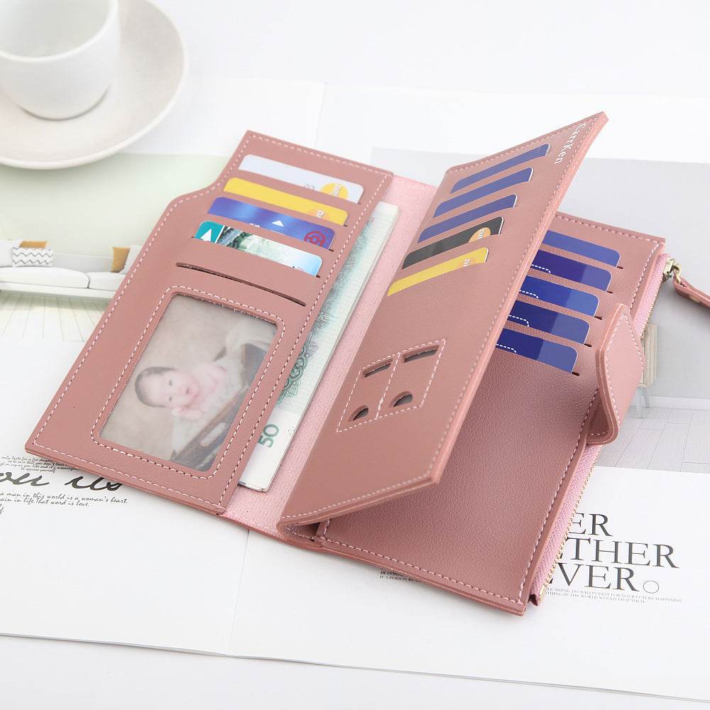 Women's Wallet Long Wallet Women Zipper Card - MYLUXURY LANE ENTERPRISE
