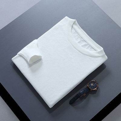 Autumn And Winter New Sweater Men's Round-neck Long-sleeved Pullover Casual Knitted - MYLUXURY LANE ENTERPRISE