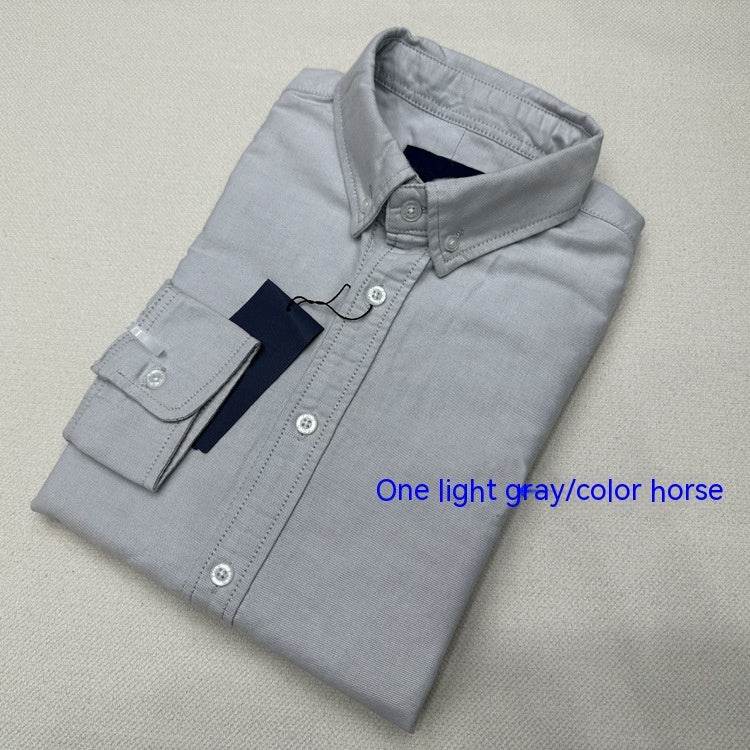 Men's Long-sleeved Shirt Spring And Autumn Business Casual - MYLUXURY LANE ENTERPRISE