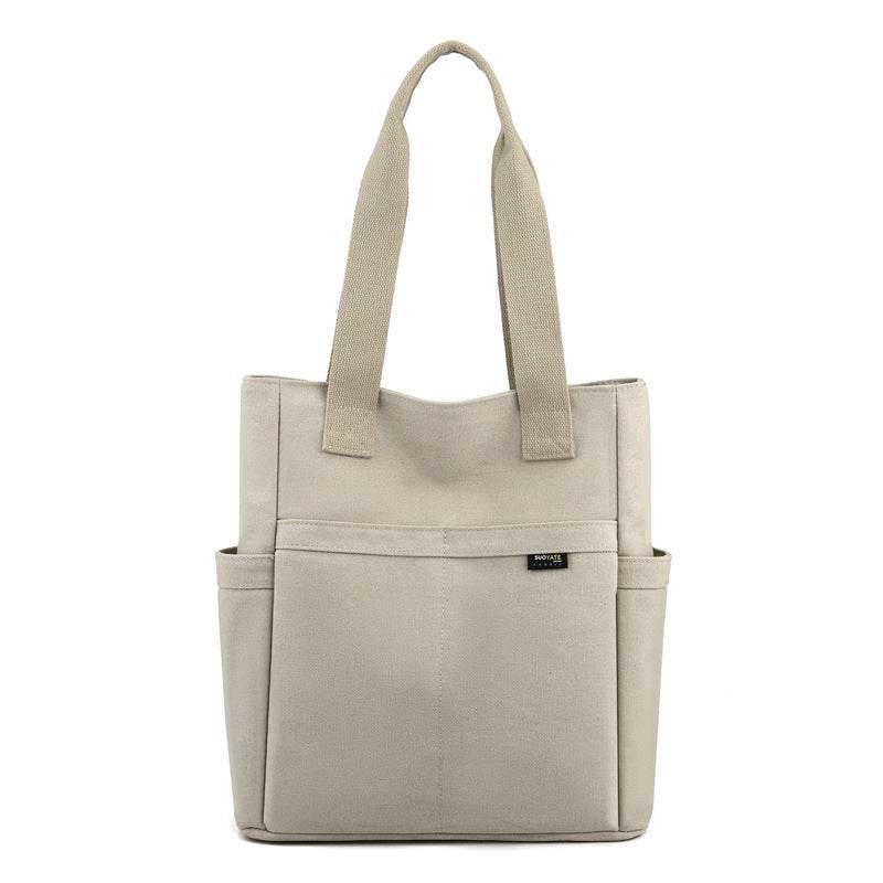 Casual Portable Summer New Shoulder Bag Canvas Bag For Women - MYLUXURY LANE ENTERPRISE
