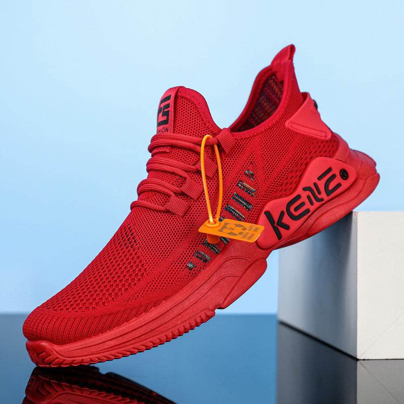 Plus Size Men's Sports Mesh Surface Soft Bottom Breathable Casual Shoes - MYLUXURY LANE ENTERPRISE