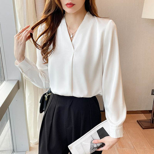 French Satin Top Women's Thin Design - MYLUXURY LANE ENTERPRISE