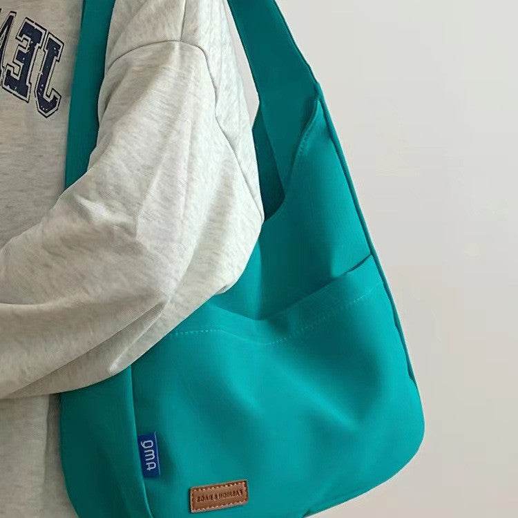 Fashion Casual Embroidered Tooling Canvas Messenger Bag - MYLUXURY LANE ENTERPRISE