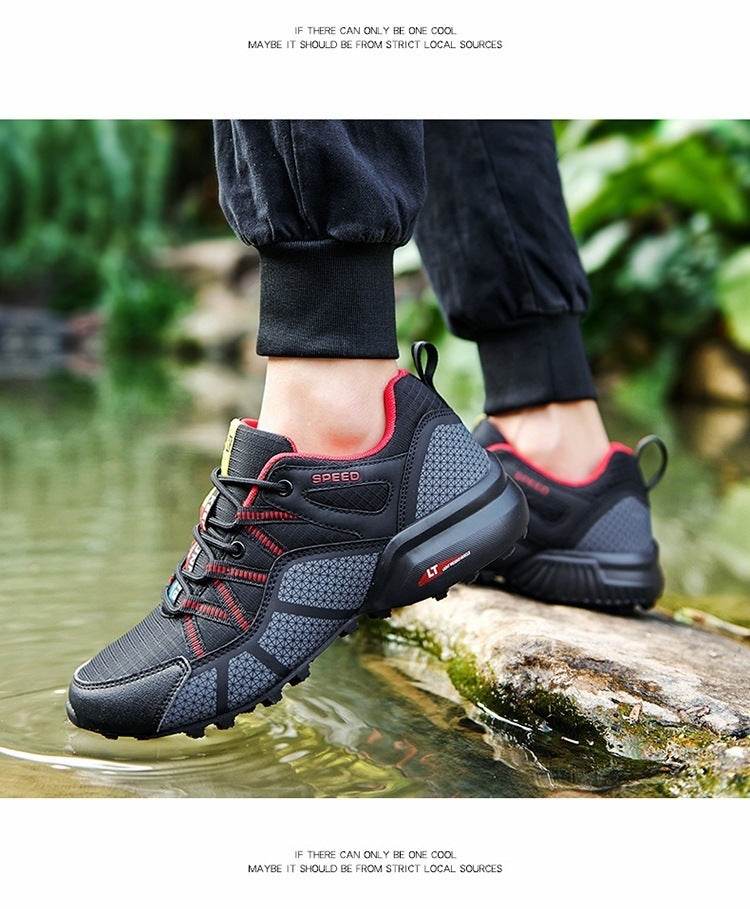 Lightweight Breathable Men's Mesh Outdoor Sports And Casual Hiking Shoes - MYLUXURY LANE ENTERPRISE