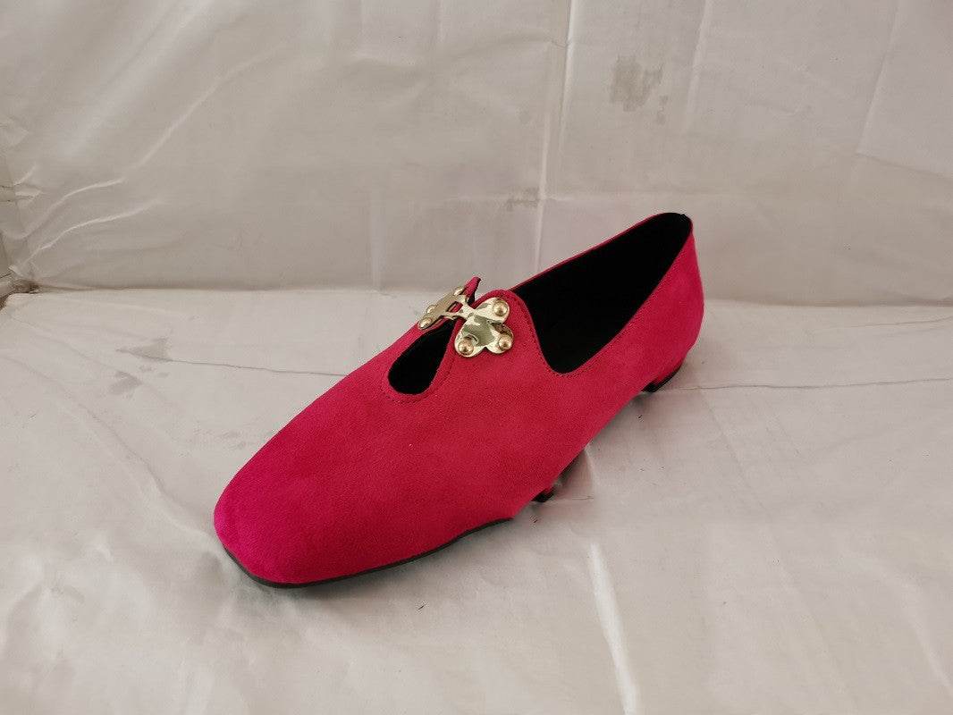 Low-cut Square Headgear Foot Mid-mouth Women's Shoes - MYLUXURY LANE ENTERPRISE