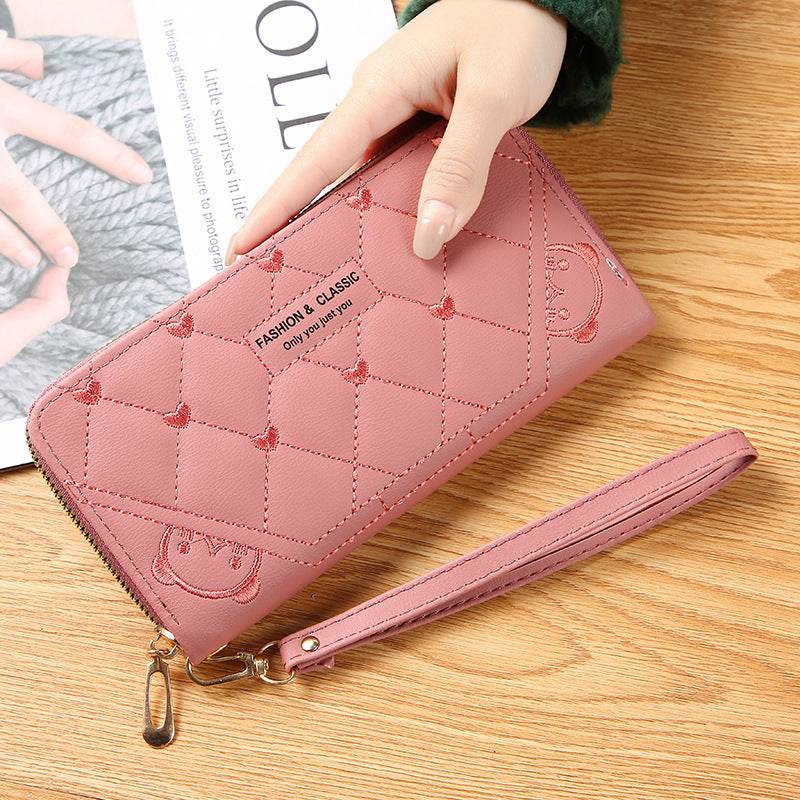 Women's Wallet Long Fashion Single Zipper - MYLUXURY LANE ENTERPRISE