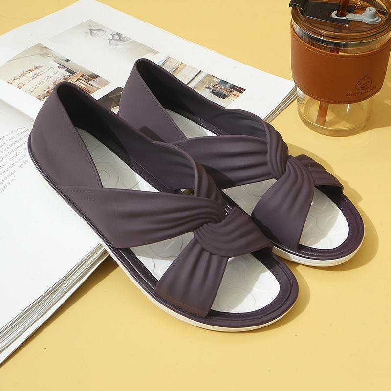 Flat Casual Women's Summer Flat Sandals Slippers - MYLUXURY LANE ENTERPRISE