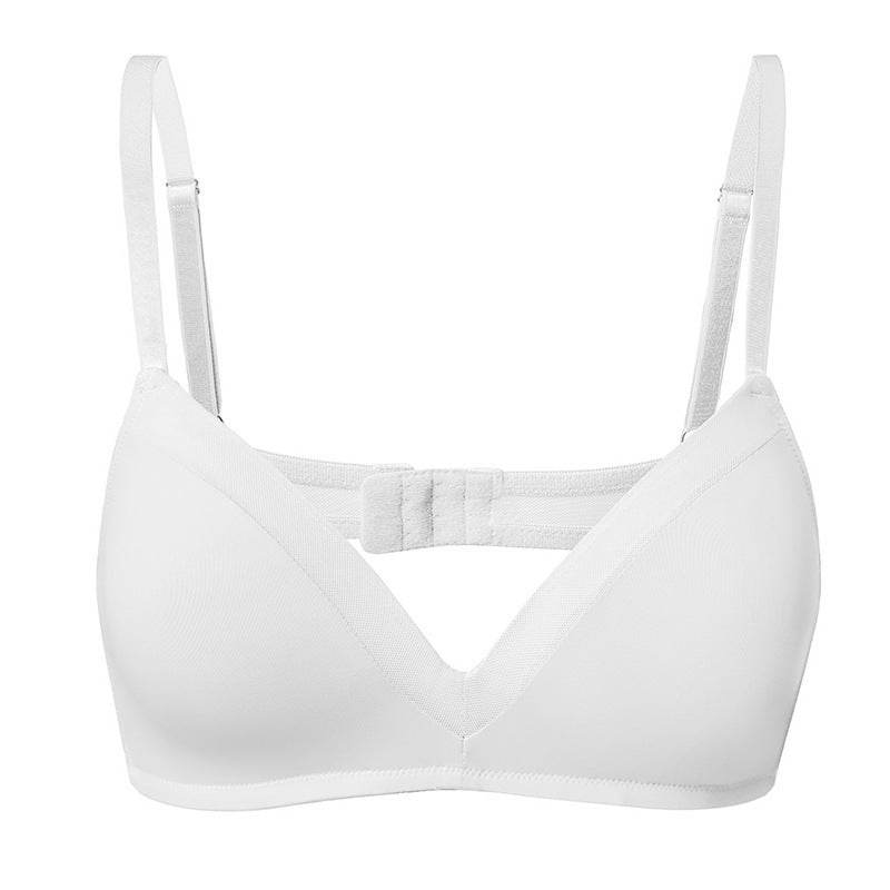 Push Up Comfort Pure Color Mesh Backless Bra - MYLUXURY LANE ENTERPRISE