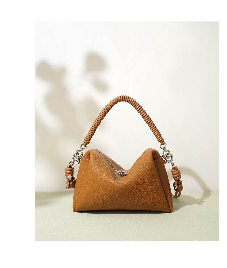 Ladies New Top Layer Cowhide Messenger Bag - MYLUXURY LANE ENTERPRISE